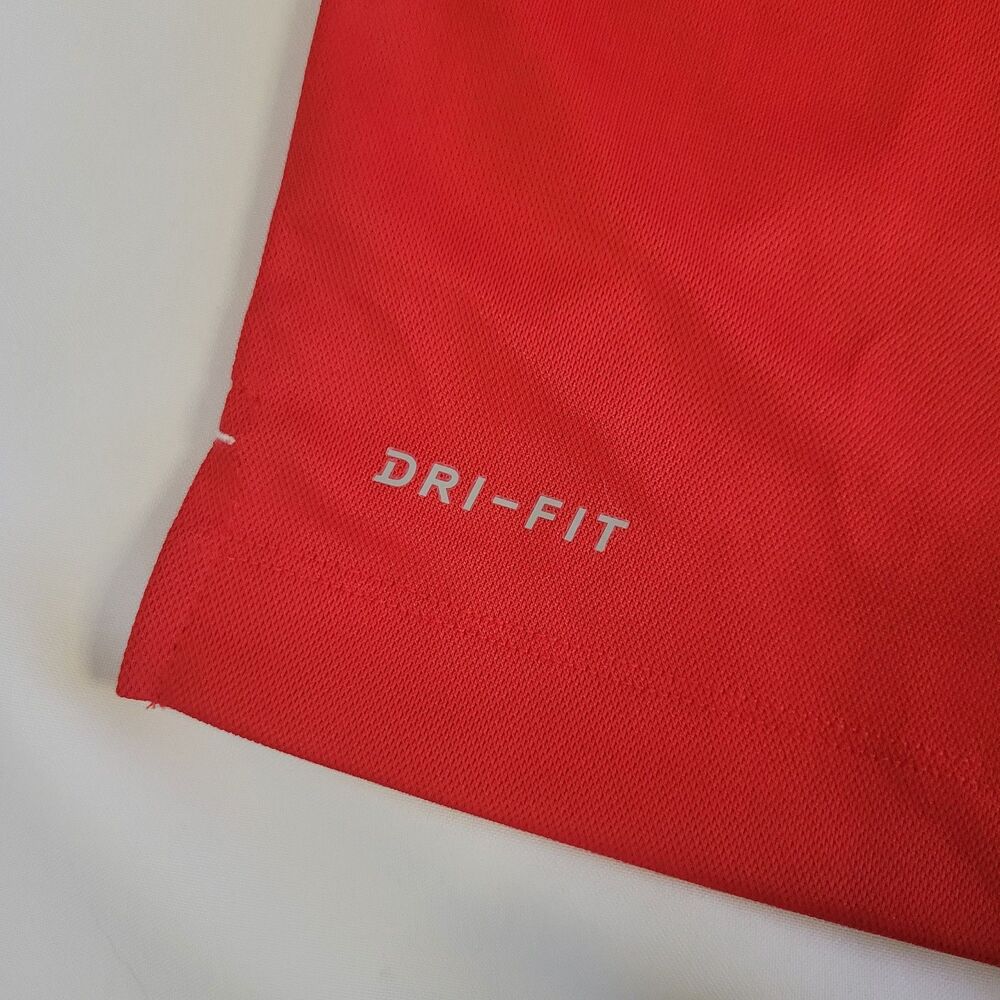 Mens XL Nike Dri-Fit Olympics Team USA Red Varsity Polo Shirt Basketball Soccer - Picture 7 of 16